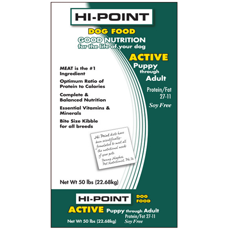 HI Point Active Dog Food 27-11