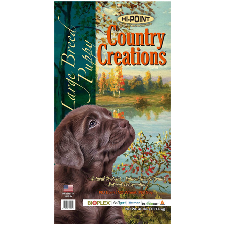 Country Creations Puppy Large Breed Dog Food 27-12