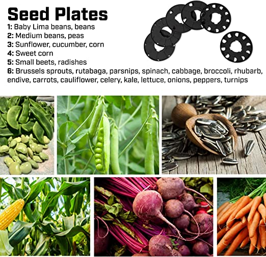 chapin garden seeder with 6 seed plates Chapin 84000 Garden Seeder w 6 Seed Plates