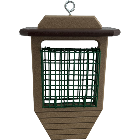 Naturalist Single Suet Feeder with Tail Prop